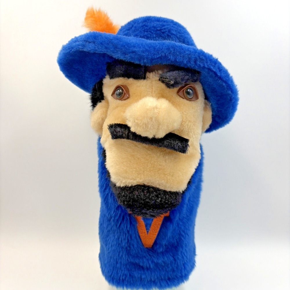 Virginia Cavaliers Golf Club Head Cover Cavman Mascot Driver Cover Golfing Plush